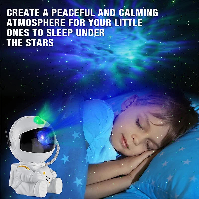 Starry Sky Galaxy Astronaut Night Illuminating Projector