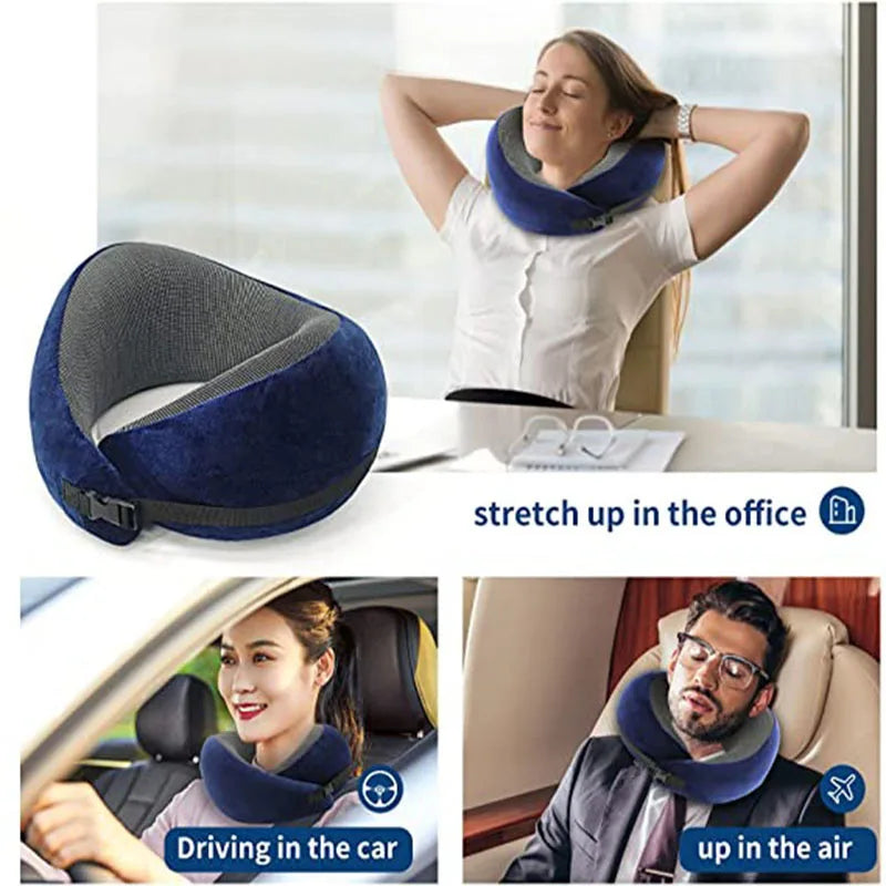 CloudComfort Memory Foam Neck Pillow