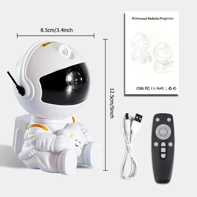 Starry Sky Galaxy Astronaut Night Illuminating Projector