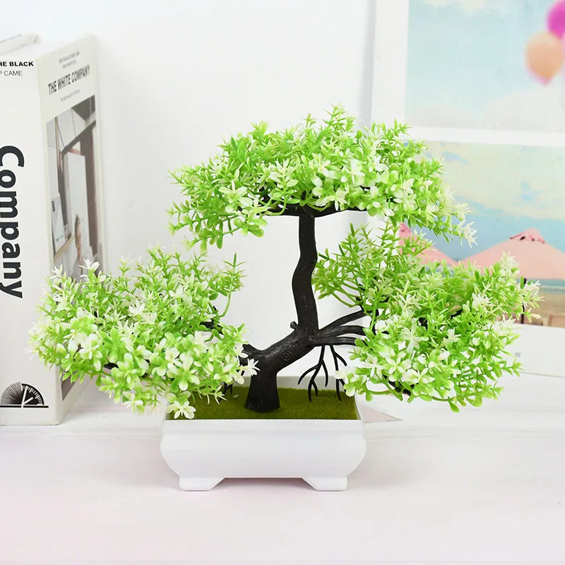 Artificial Bonsai Tree Home Ornament