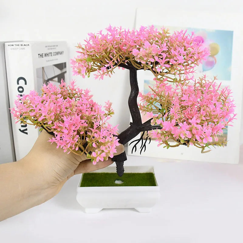 Artificial Bonsai Tree Home Ornament