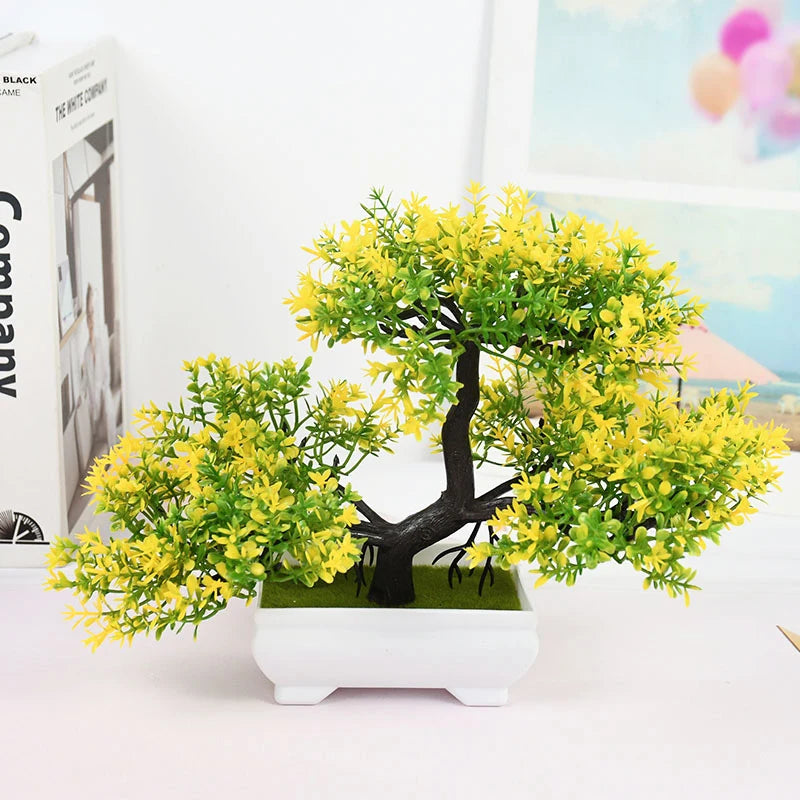 Artificial Bonsai Tree Home Ornament