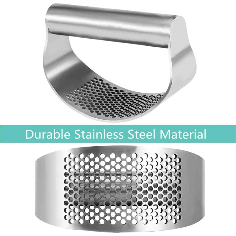 Stainless Garlic Press