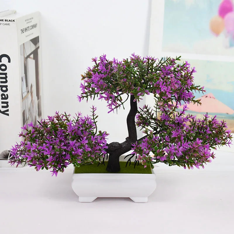 Artificial Bonsai Tree Home Ornament