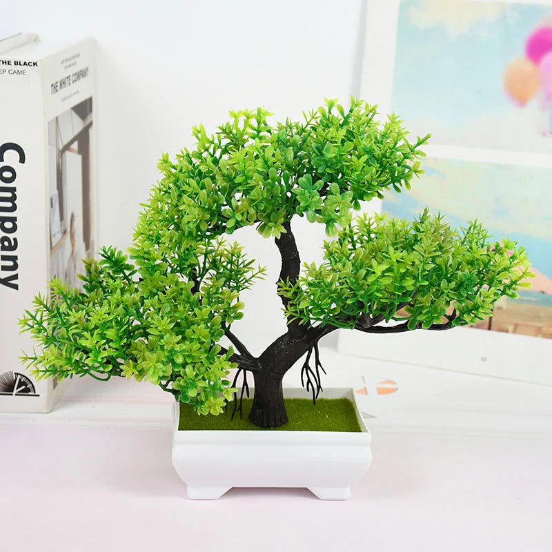 Artificial Bonsai Tree Home Ornament