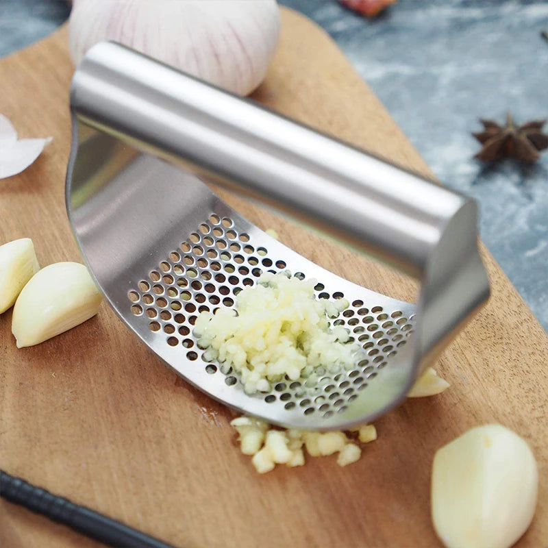 Stainless Garlic Press