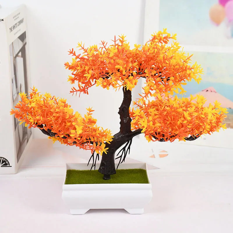 Artificial Bonsai Tree Home Ornament